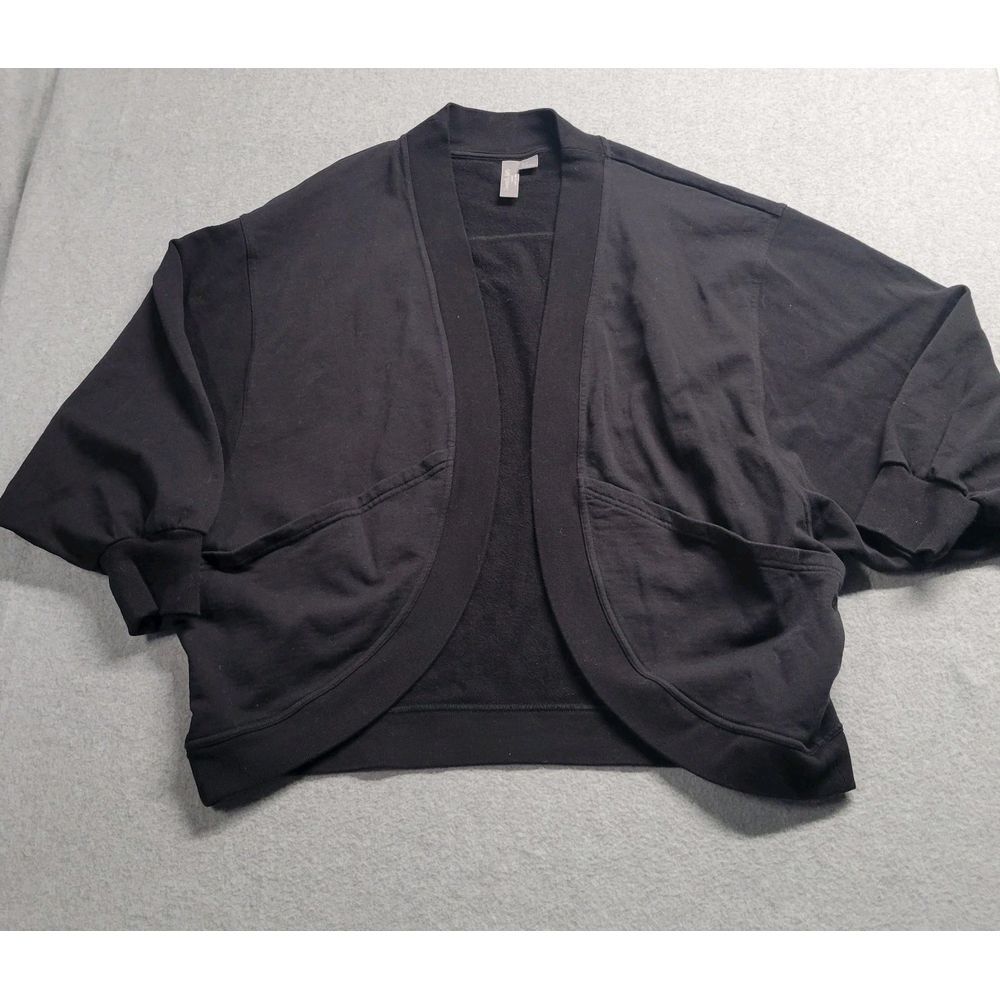 Sweaty Betty Cora Cardigan Black Womens Size Small Workout Yoga Gym‎ Wear